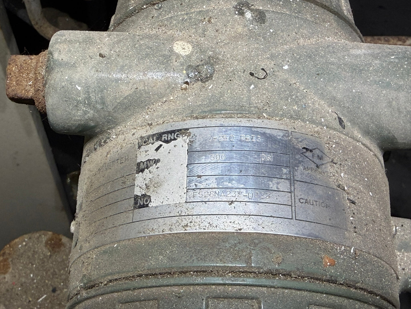 IN-13: Yokogawa UNI pressure transmitter, 0-250 psig. detail photograph 3.