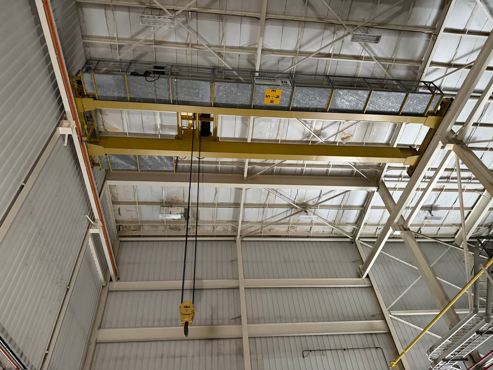 MP-03: Kranco 20-ton overhead bridge crane. detail photograph 3.