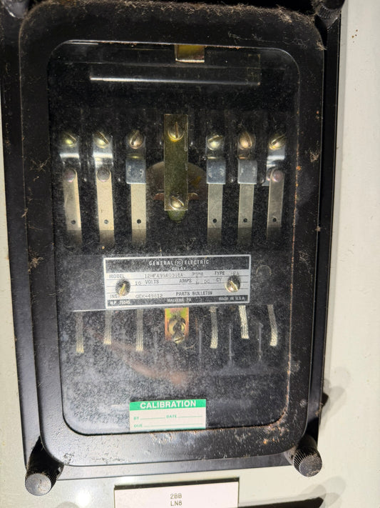 RY-05: GE HFA auxiliary relay — 12HFA99AG001A. overview photograph 1.