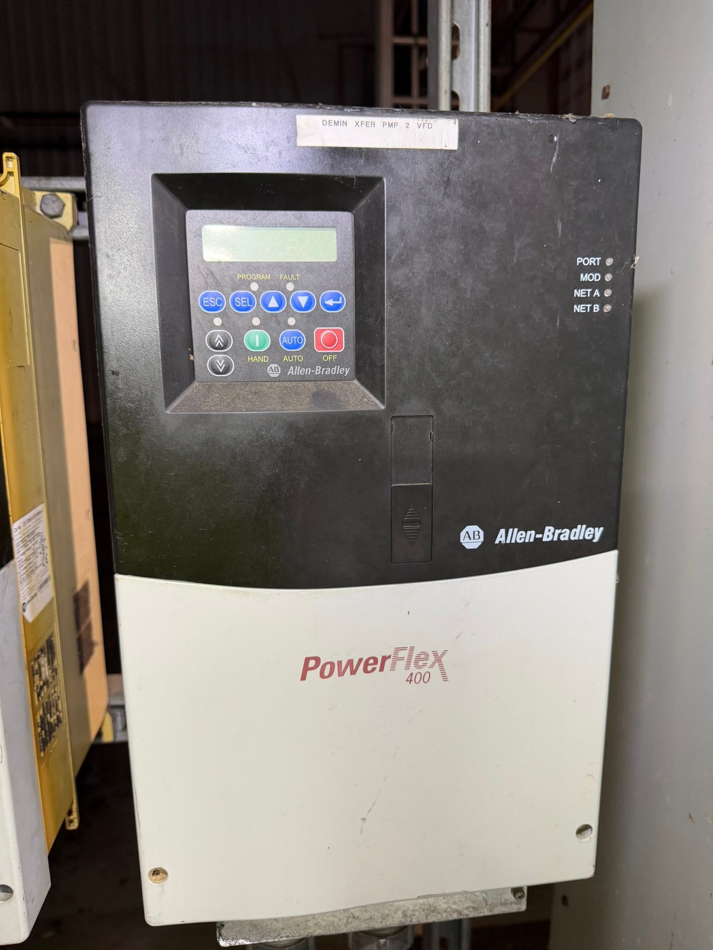 VF-02: 40 hp PowerFlex 400 drive — 22C-D060A103. overview photograph 1.