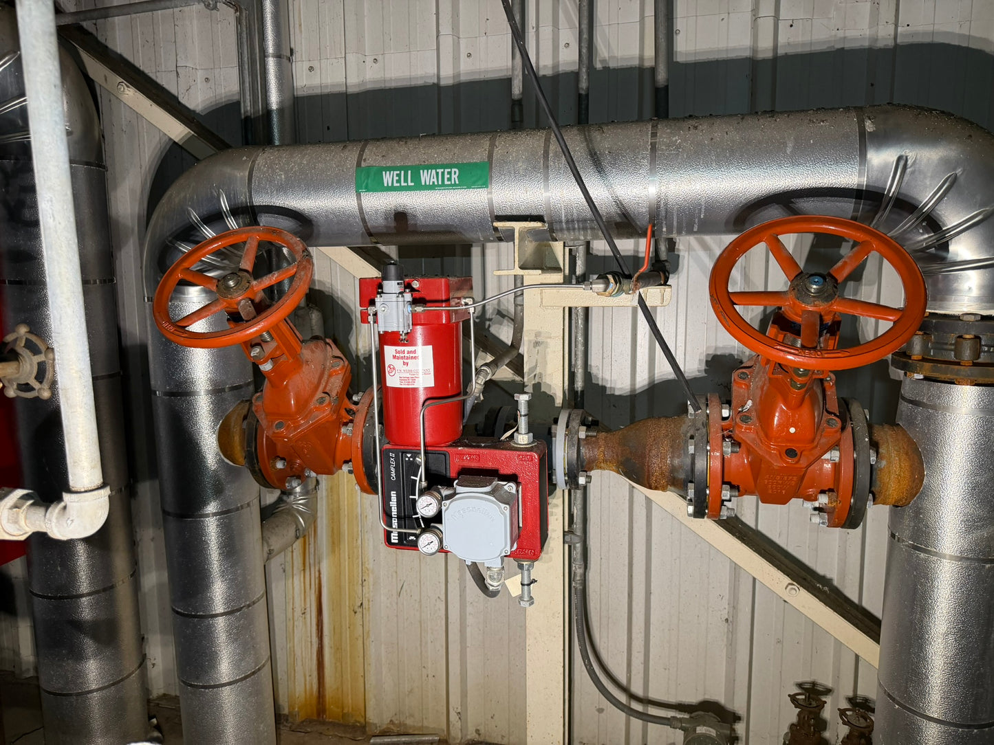 VL-14: Masoneilan Camflex II 3-inch rotary control valve. overview photograph 1.