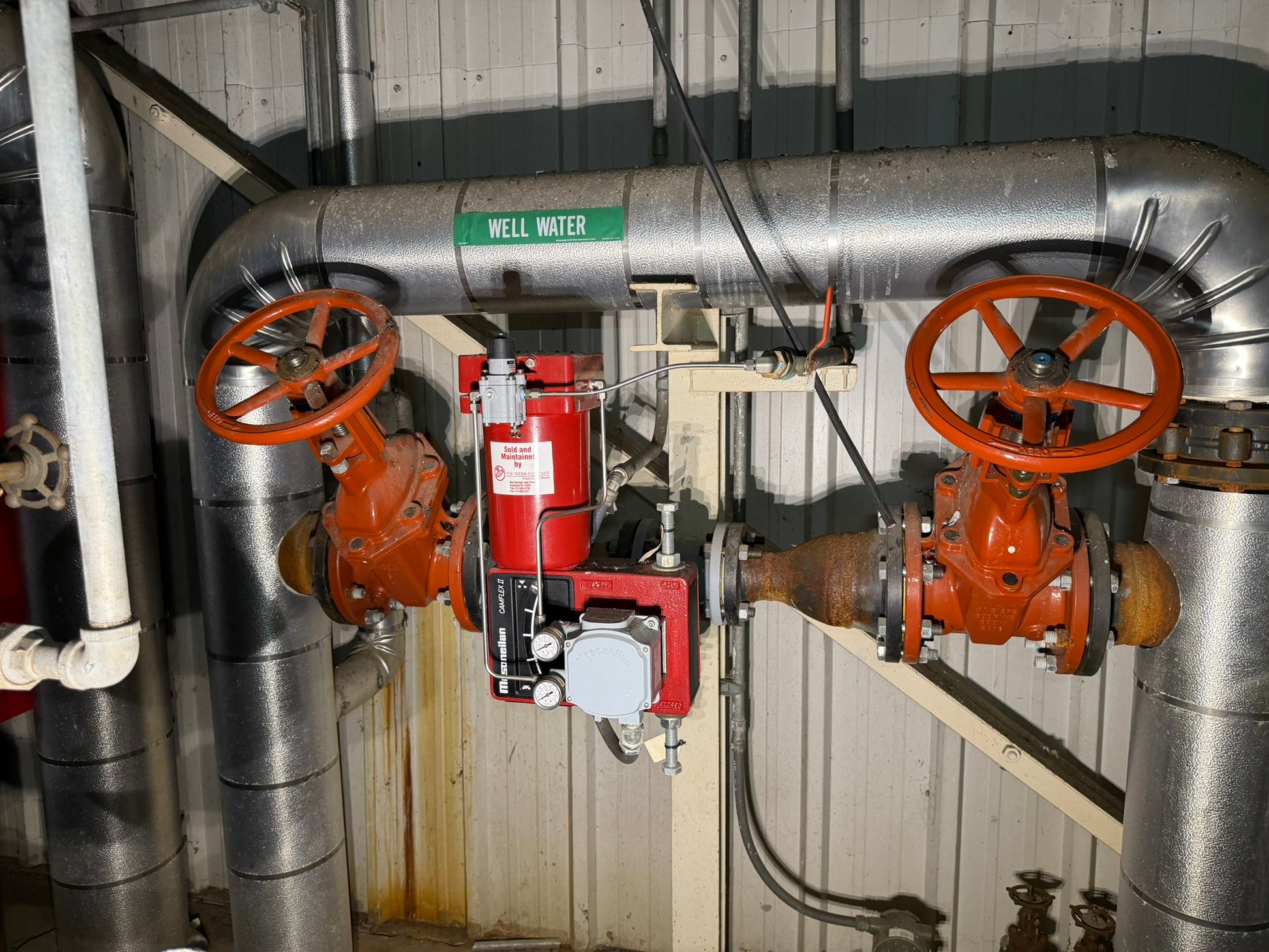 VL-14: Masoneilan Camflex II 3-inch rotary control valve. overview photograph 1.