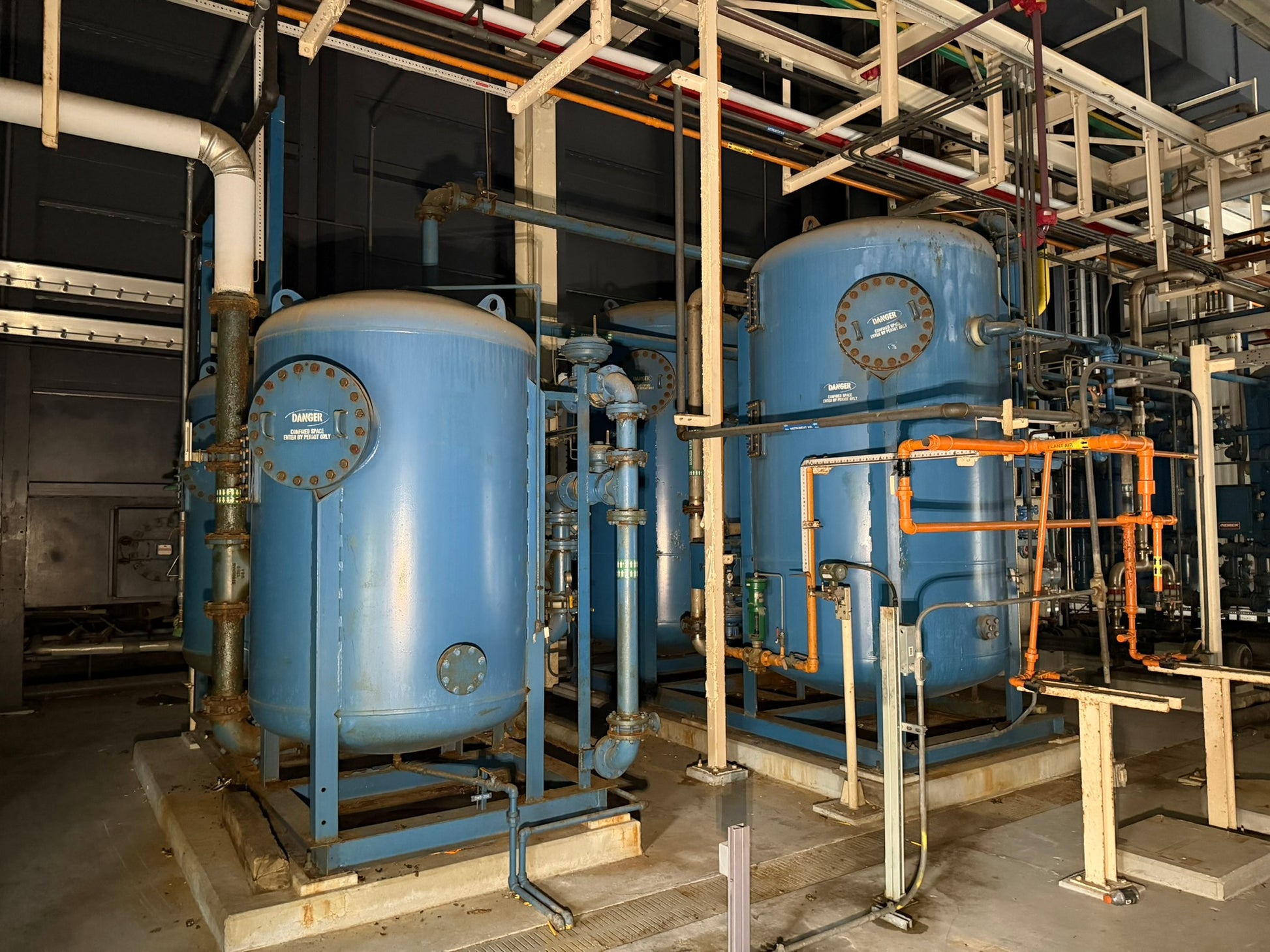 WT-03: Indeck water-treatment and demineralizer plant — system lot. overview photograph 1.